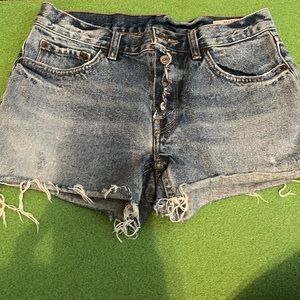 Allsaints jean shorts